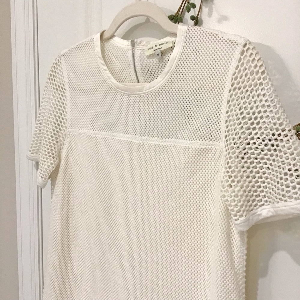 rag & bone Luna Mesh Dress Size M, EUC
